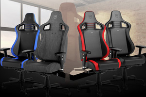 noblechairs、身長125cmから使えるゲーミングチェア「EPIC COMPACT」