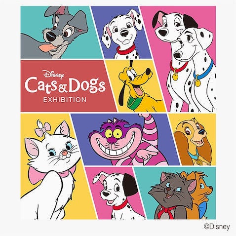ディズニーの犬猫キャラにフィーチャリング ディズニー キャッツ ドッグス展 マイナビニュース