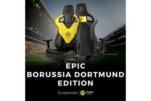 noblechairs、「ボルシア・ドルトムント」とのコラボゲーミングチェアを発売