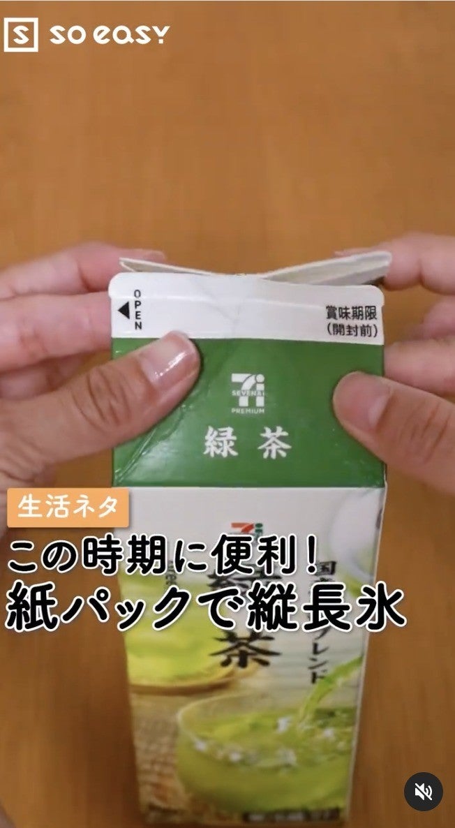 レジャー時に大活躍 牛乳パックだけでok 大きい氷の作り方をご紹介 マイナビニュース