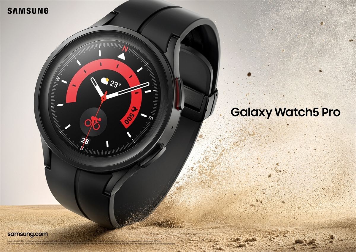 Galaxy Watch5 / 5 Pro」はセンサー精度向上、Googleマップ表示も可能