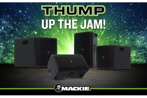 音響特機、Mackieのパワードラウドスピーカー「New Thump」シリーズを発表