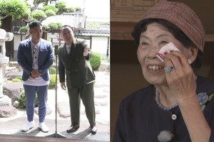 ミルクボーイ、新聞への“愛”投稿で話題の91歳ファンをサプライズ訪問