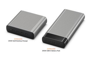 HYPERJUICE 245Wシリーズが一般販売に、合計245W出力のモバイルバッテリーなど