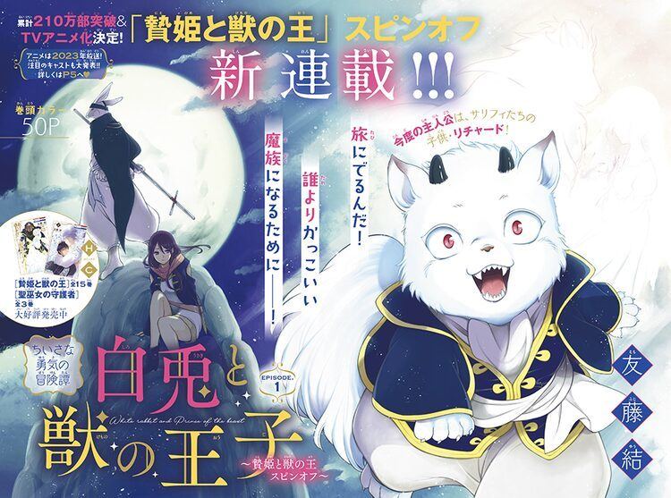 花とゆめ 2023年9号 贄姫アニメ放送記念 もふもふクッション ~贄姫と獣