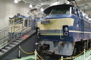 京都鉄道博物館でEF66形27号機「ニーナ」＆EF65形2085号機など展示
