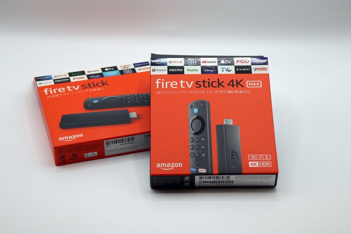 Fire TV Stickの選び方、「第3世代」と「4K Max」の違いは？ | マイ ...