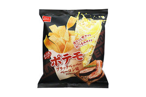 炭酸にぴったり! おつまみ系スナック菓子「ポテモ」に新フレーバー