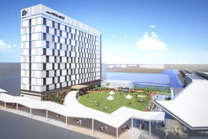 JR東日本「幕張豊砂駅前開発」建設工事に着手、宿泊特化型ホテルも