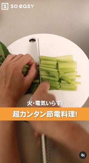 【そのままお浸しにも】小松菜をパラパラ状態で冷凍する方法をご紹介