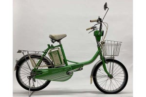 パナソニックの初代電気自転車、国立科学博物館の未来技術遺産に認定