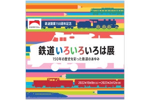京都鉄道博物館、鉄道開業150周年「鉄道いろいろいろは展」開催へ