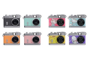 ケンコー、クラシカルな超小型トイデジタルカメラ - サンリオ柄も同時発売