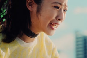 今田美桜、涙ながらに訴えかける新CM「涙を流すことでストレス解消」