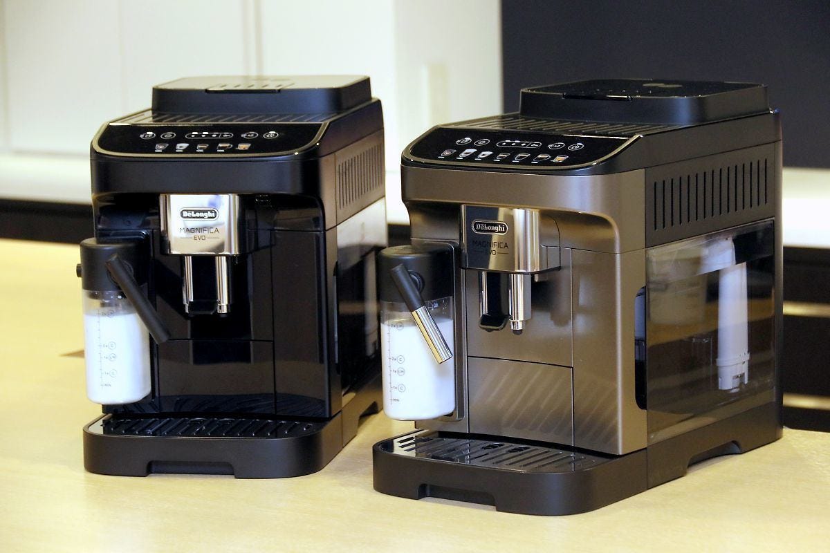 デロンギの新しい全自動コーヒーマシン「イーヴォ」、ミルクメニューも