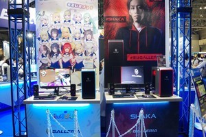 【TGS2022】コラボPCなどを展示したGALLERIAブース、定期的にステージイベントも開催