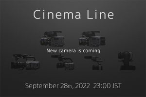 “New camera is coming”。ソニーが新たな映像制作カメラ発表へ