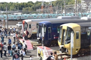 「にしてつ電車まつり」人気イベントを3年ぶり筑紫車両基地で開催