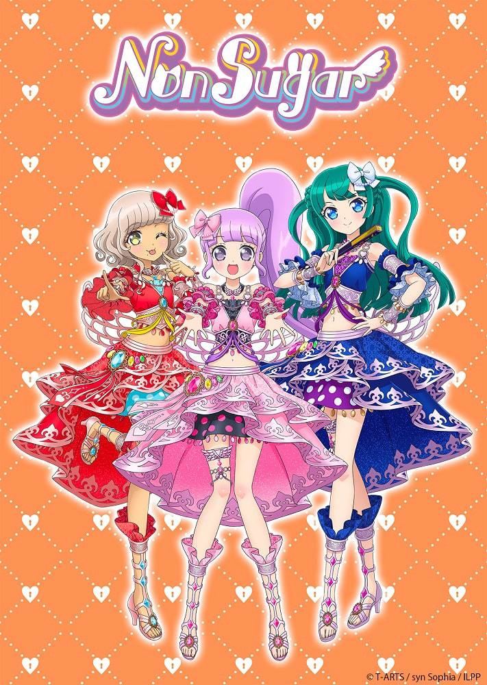 アイドルランドプリパラ Nonsugarの新ビジュアル 本日のライブでお披露目 マイナビニュース