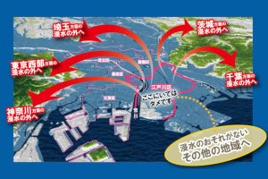 江戸川区のハザードマップがド直球すぎると話題に、ネット「潔くて好き」