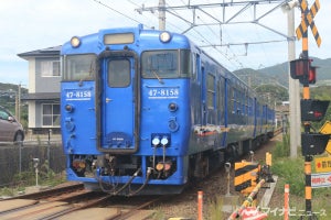 JR九州キハ47形＆YC1系、佐世保線江北～早岐間で日中の普通列車に