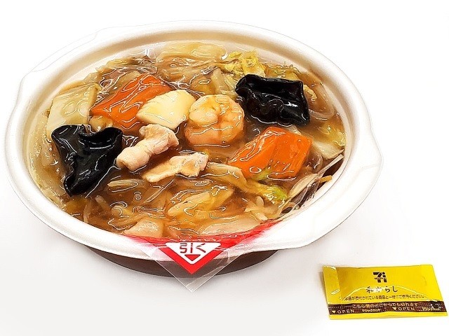 「8種具材の中華あんかけ焼そば」(594円)