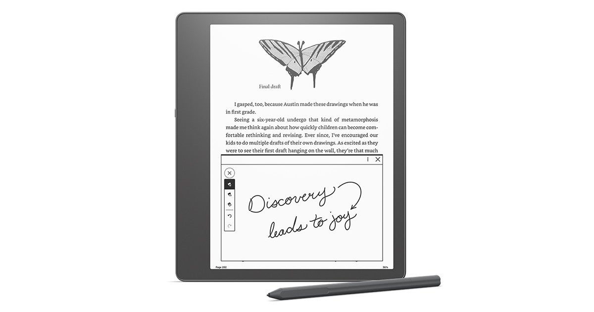 ペンでメモれる「Kindle Scribe」発売、47,980円から | マイナビニュース