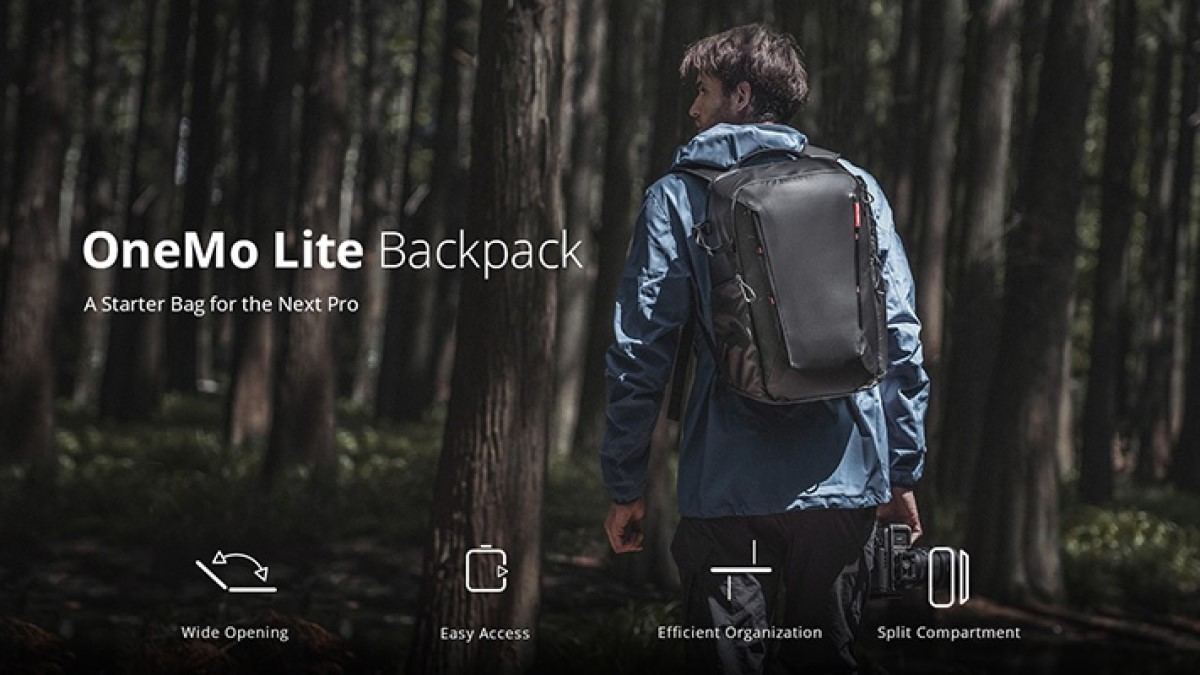 PGYTECH、大事な瞬間を逃さないカメラバッグ「OneMo Lite Backpack