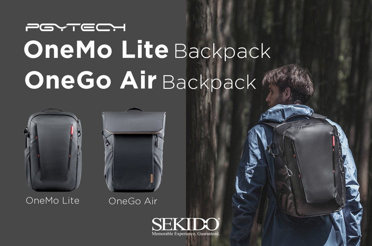 PGYTECH、大事な瞬間を逃さないカメラバッグ「OneMo Lite Backpack