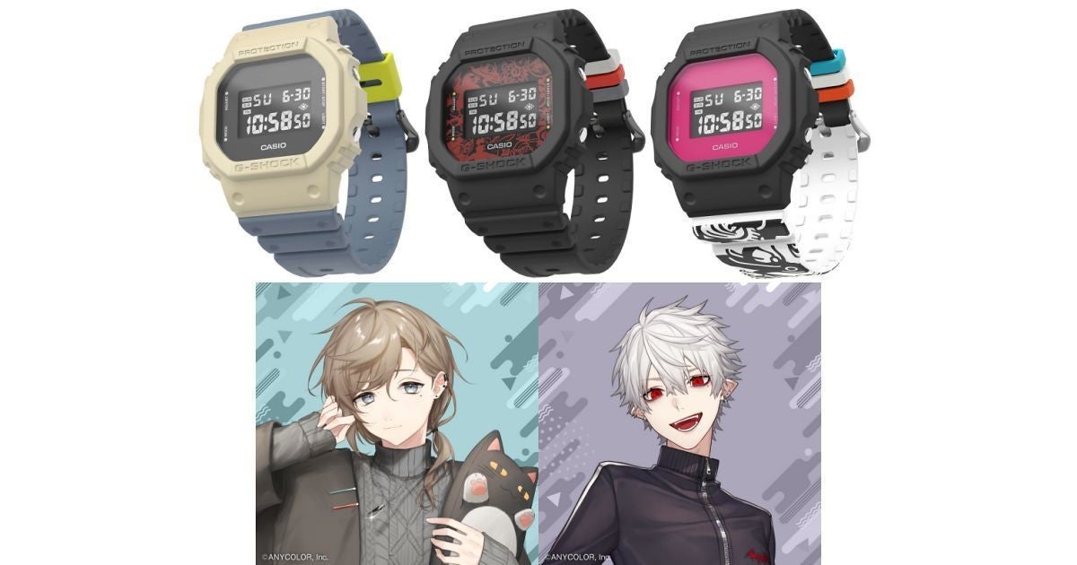 正規販売代理店 にじさんじ にじさんじ 腕時計 ICE 葛葉 NIJI WATCH