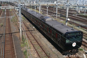 JR東日本「黒い山手線」E235系フルラッピング、Netflixがジャック