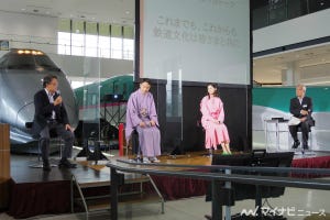 鉄道博物館にて鉄道開業150年のトークショー、市川紗椰さんら登壇