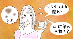 他人がマスクを外し、シミが見えたらどう思う? - 2位「老けてみえる」