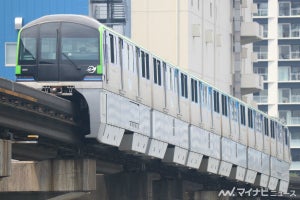 東京モノレール11/7ダイヤ改訂、平日朝の下り1本を区間快速に変更
