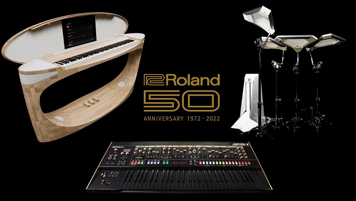 ローランド、創業50年を記念したコンセプト・モデルを特設サイトで公開