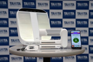 タニタの次世代ヘルスメーターは体組成計・筋力計・歩数計がセット！ 「フレイル」のリスクを減らすアドバイス機能付き