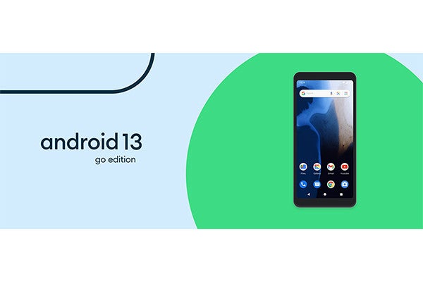 軽量版Androidの最新バージョン「Android 13（Go Edition