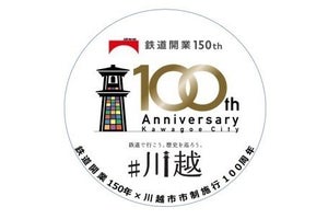 JR東日本・東武・西武の3社、川越市市制施行100周年記念事業に協力