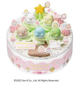 サーティワン、人気キャラクターのクリスマスアイスケーキを発売