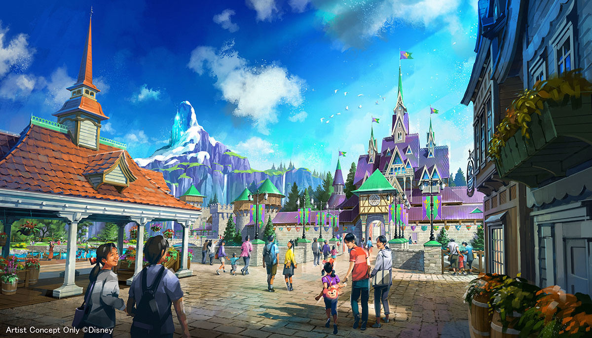 東京ディズニーシー、新エリア「ファンタジースプリングス」2024