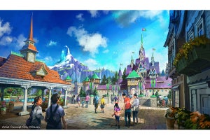 東京ディズニーシー、新エリア「ファンタジースプリングス」2024年春開業へ - 『アナと雪の女王』『塔の上のラプンツェル』『ピーター・パン』が題材、ホテルも