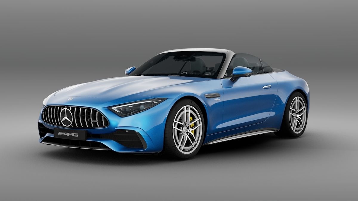 スーパーでライト! メルセデス・ベンツが新型「AMG SL」を発売 | マイ