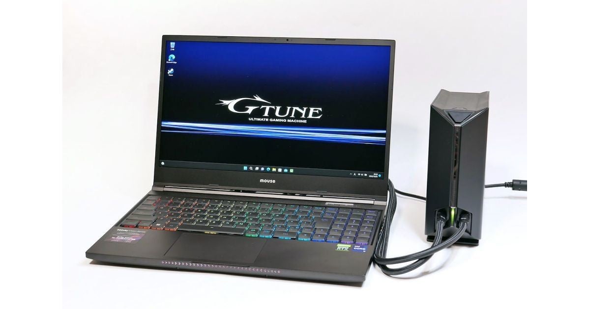 外付け水冷ユニットの効果は？ マウスコンピューターのゲーミングノートPC「G-Tune H5-LC」レビュー