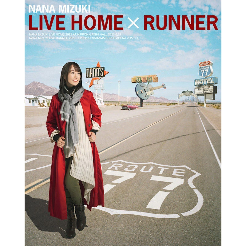 水樹奈々、最新LIVE Blu-ray＆DVDのジャケ写や新アー写、収録内容