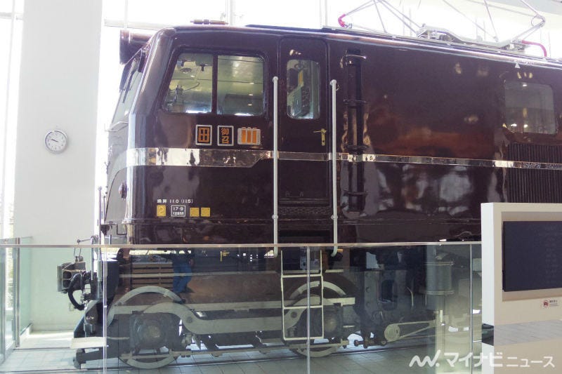 鉄道博物館、電気機関車号機ロイヤルエンジン常設展示