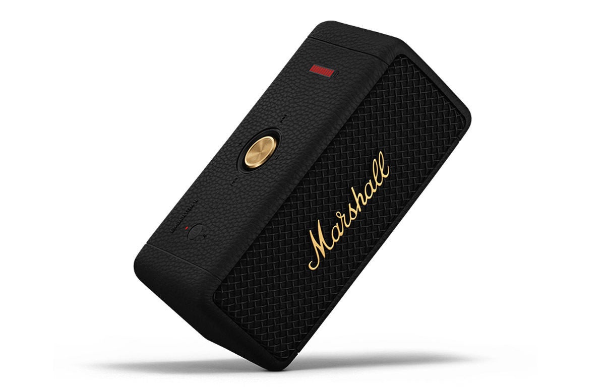 Marshall、IP67防塵防水スピーカー「Emberton II」 - 連続再生も延長