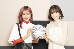 LiSA＆高橋ひかる、W杯を盛り上げる!「今からワクワク」 サッカーにまつわるエピソードも