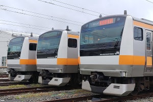 JR東日本、中央線の車両基地3カ所をE233系の専用列車で巡るツアー