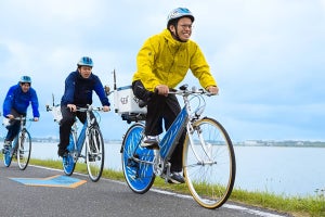 「サバ釣り専用自転車」でサイクリング＆サバ釣り! 星野リゾート BEB5土浦