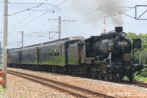 JR九州「SL人吉」蒸気機関車58654号機の「百歳記念イベント」開催